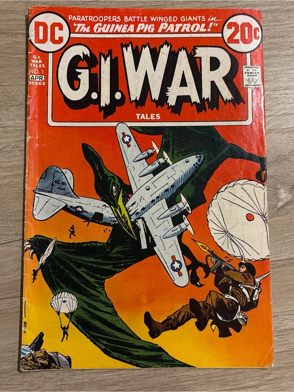 G.I. War Tales #1 DC Comics April 1973